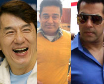 Jackie Chan, Kamal Haasan and Salman Khan in a desi film?